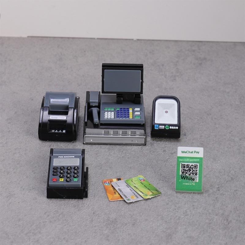 Toy Cash Register - Mini Süpermarket Kasa ve POS Cihazı