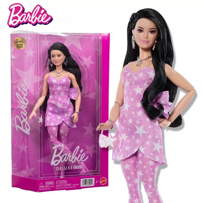 Kids Toys Xmas - Orijinal Mattel Barbie Deluxe Stil Dalga