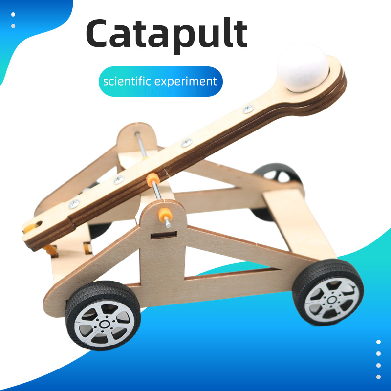 Catapult Launcher Toy - DIY Mancınık Oyuncak DIY Bilim Deney