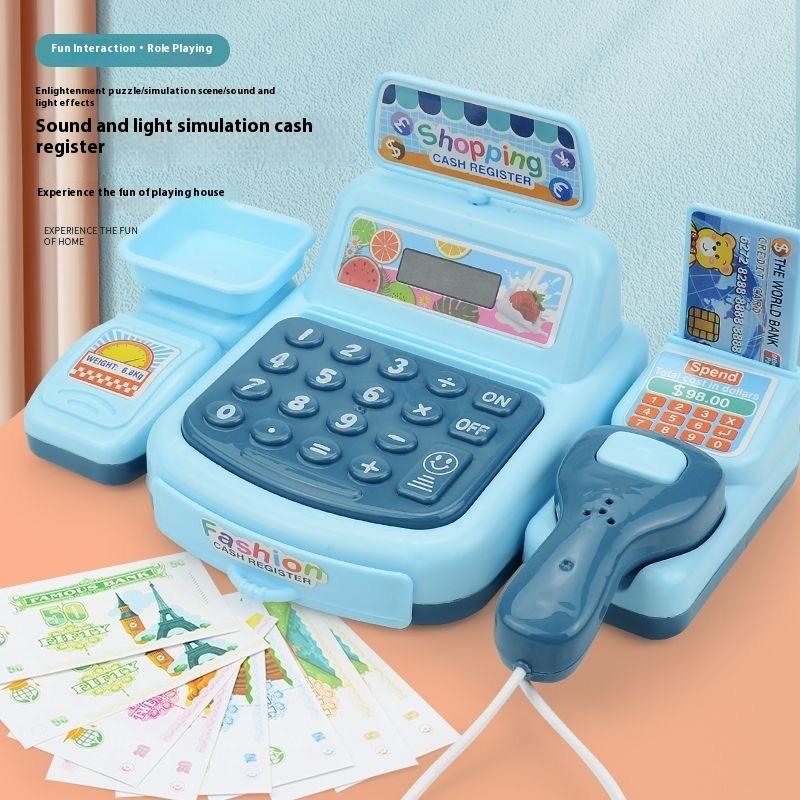 Toy Cash Register - Yeni·1Set Elektronik Oyun Aydınlatma ve Ses