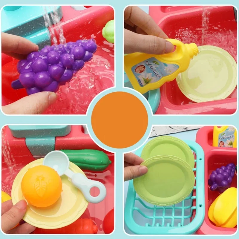 Mutfak Oyuncak Plastik Bulaşık - Kids Toys Kitchen Set incelemesi ve fiyatı