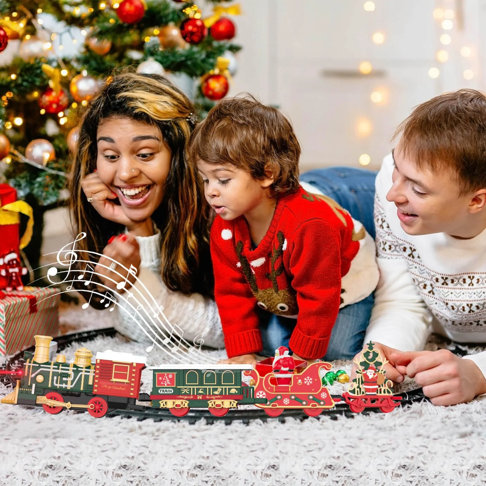 Çocuklar için Buharlı ve Işıkl - Kids Toys Xmas incelemesi ve fiyatı