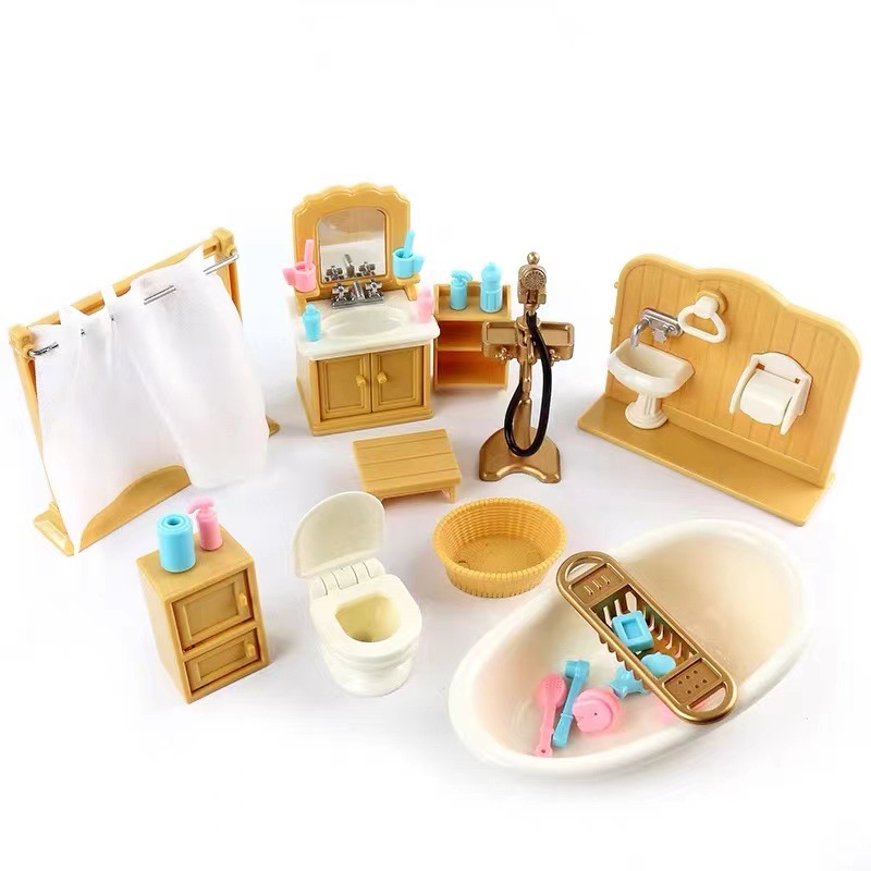 Dollhouse Minyatür Hediye kutu - Kids Toys Kitchen Set incelemesi ve fiyatı