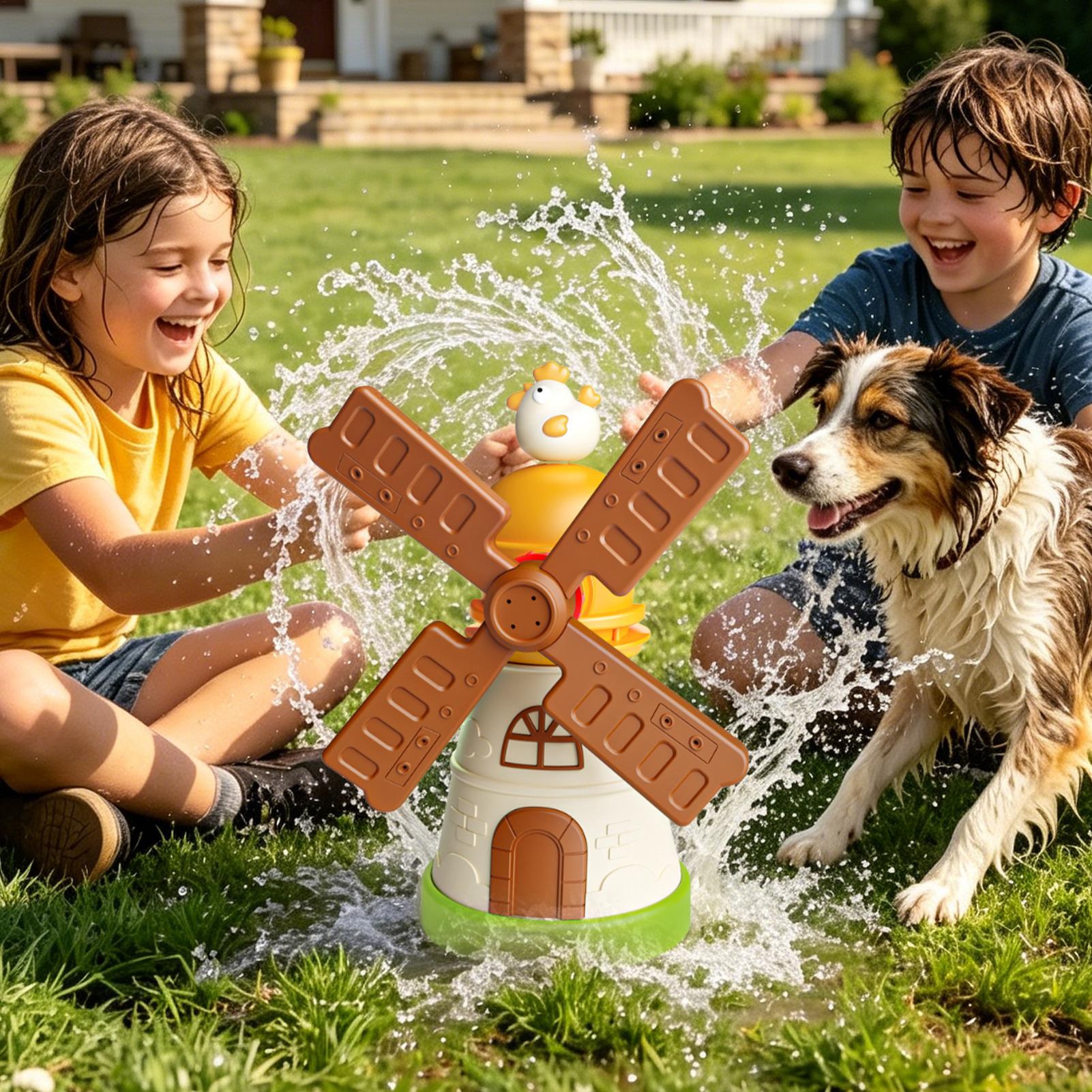 Çocuklar için dönen fıskiye, b - Kids Yard Toys incelemesi ve fiyatı